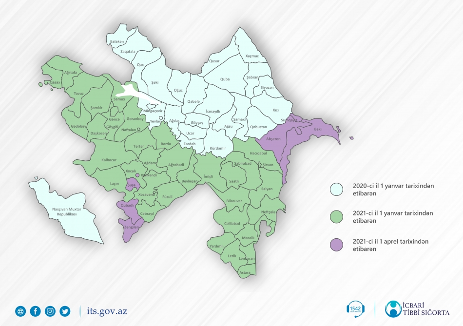 El seguro médico obligatorio de Azerbaiyán se amplía al 100% de la población a partir del 1 de abril de 2021