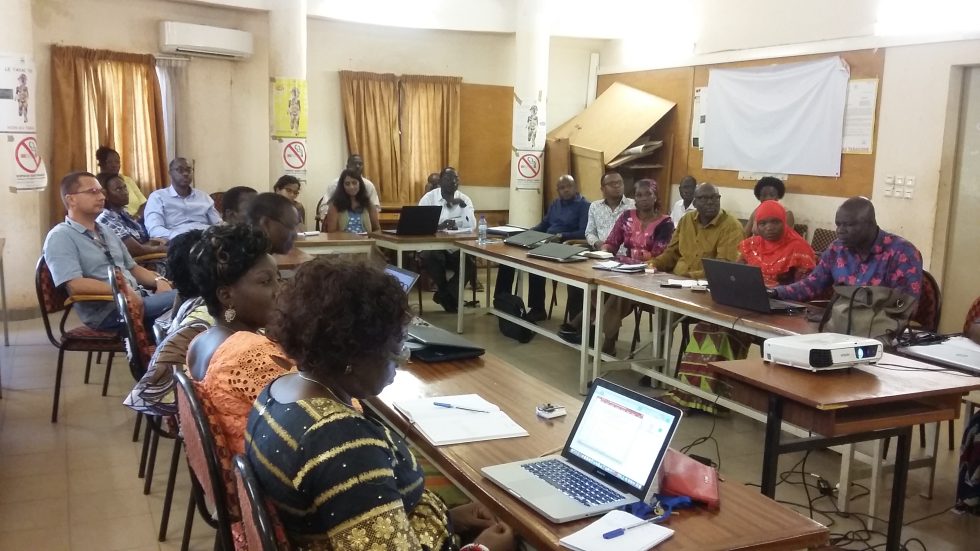 August 27, 2018, third meeting of the intervention prioritization subgroup – GFF Burkina Faso