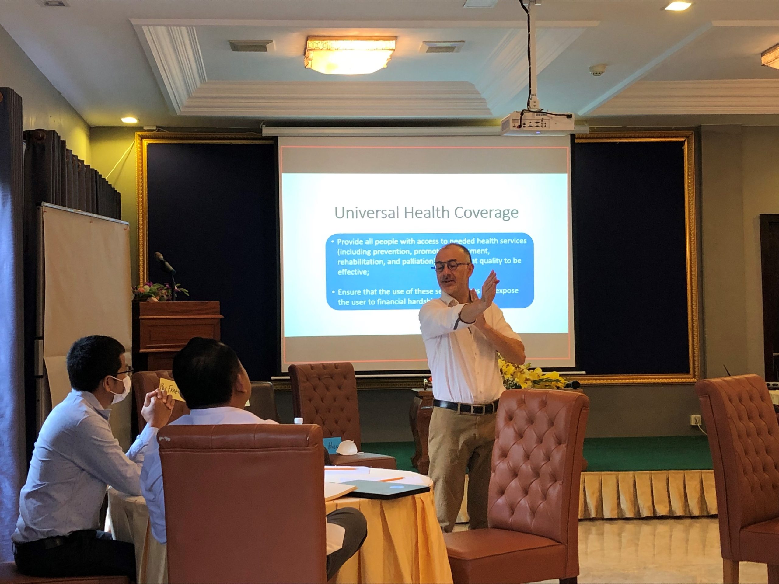 Тренинг по финансированию здравоохранения в Кепе, 29.03-01.04.2022