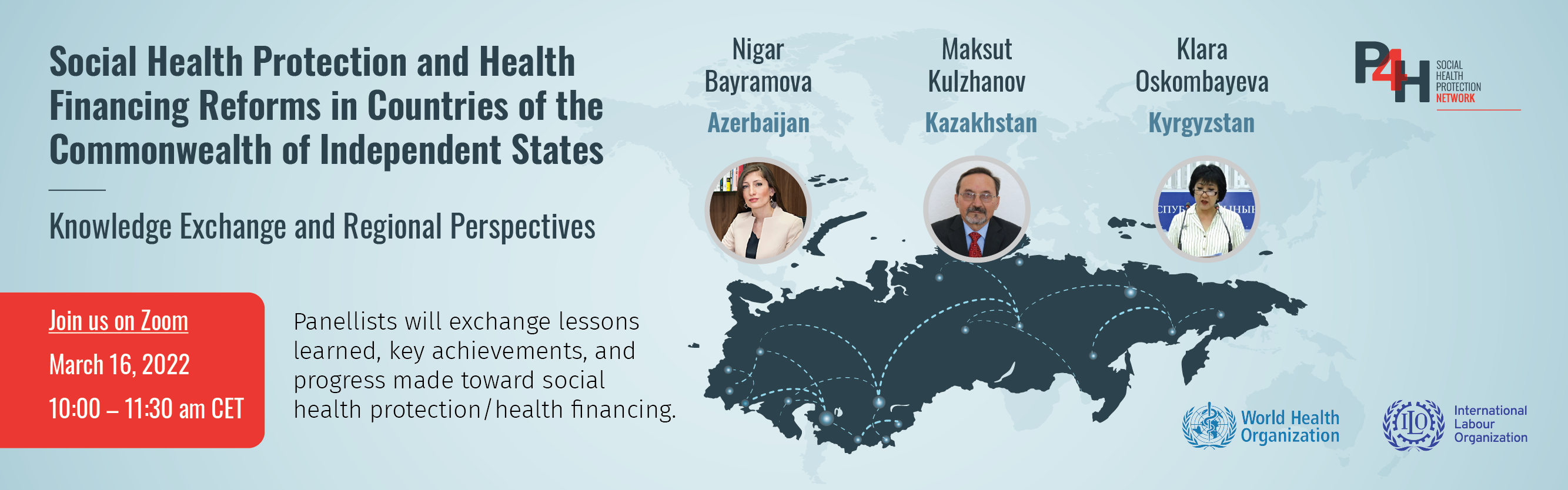 WEBINAR #1 on Social Health Protection and Health Financing Reforms in the CIS