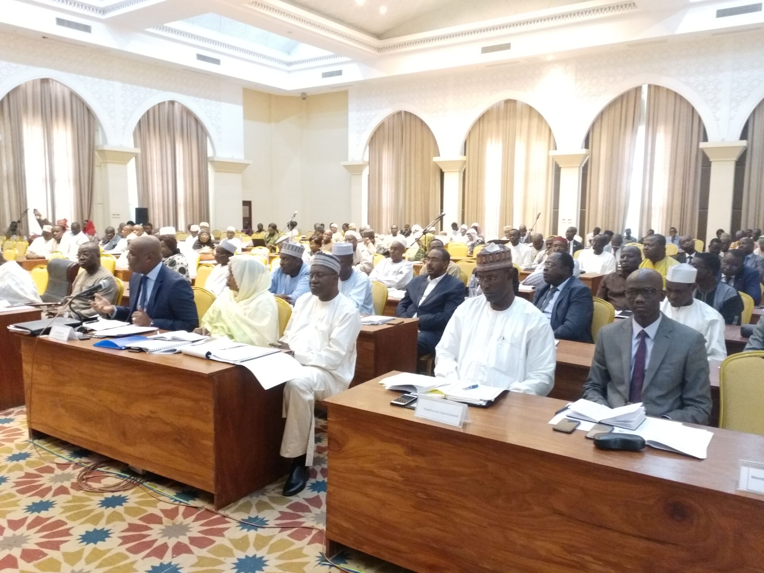 Votación de la ley que instituye la Cobertura Sanitaria Universal en Chad
