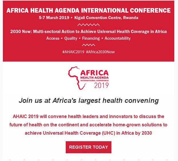 Conferencia Internacional de la Agenda de Salud para África