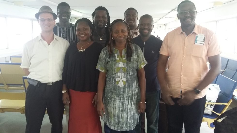 A fine team from Burkina Faso takes part in the ACS project’s regional meeting