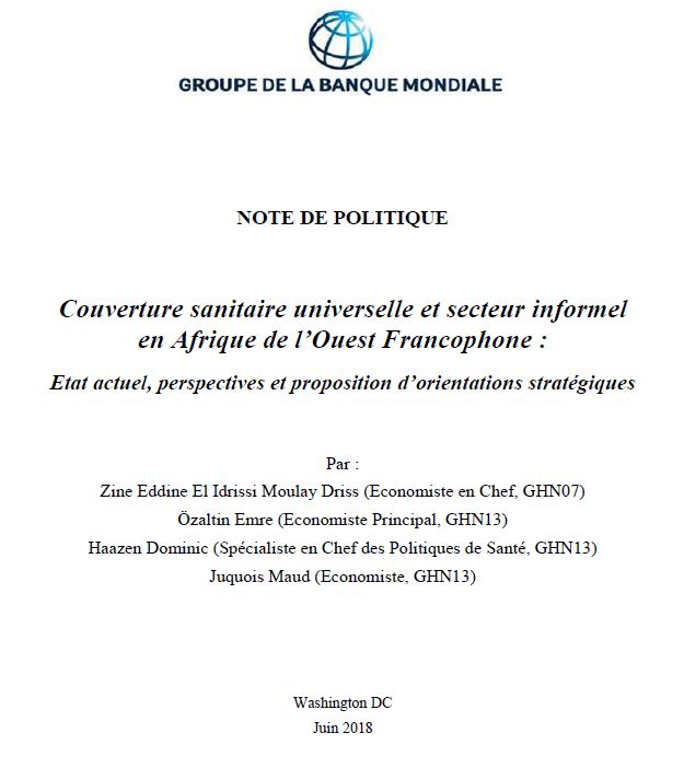 Document sharing : CSU and the informal sector