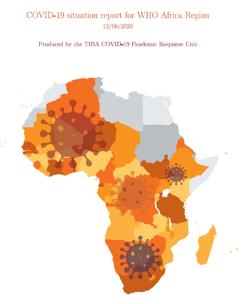 Informe de situación COVID-19 para la Región de África de la OMS – junio de 2020