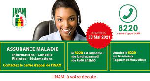 Togo: L’institut national de l’assurance maladie ouvre son centre d’appel