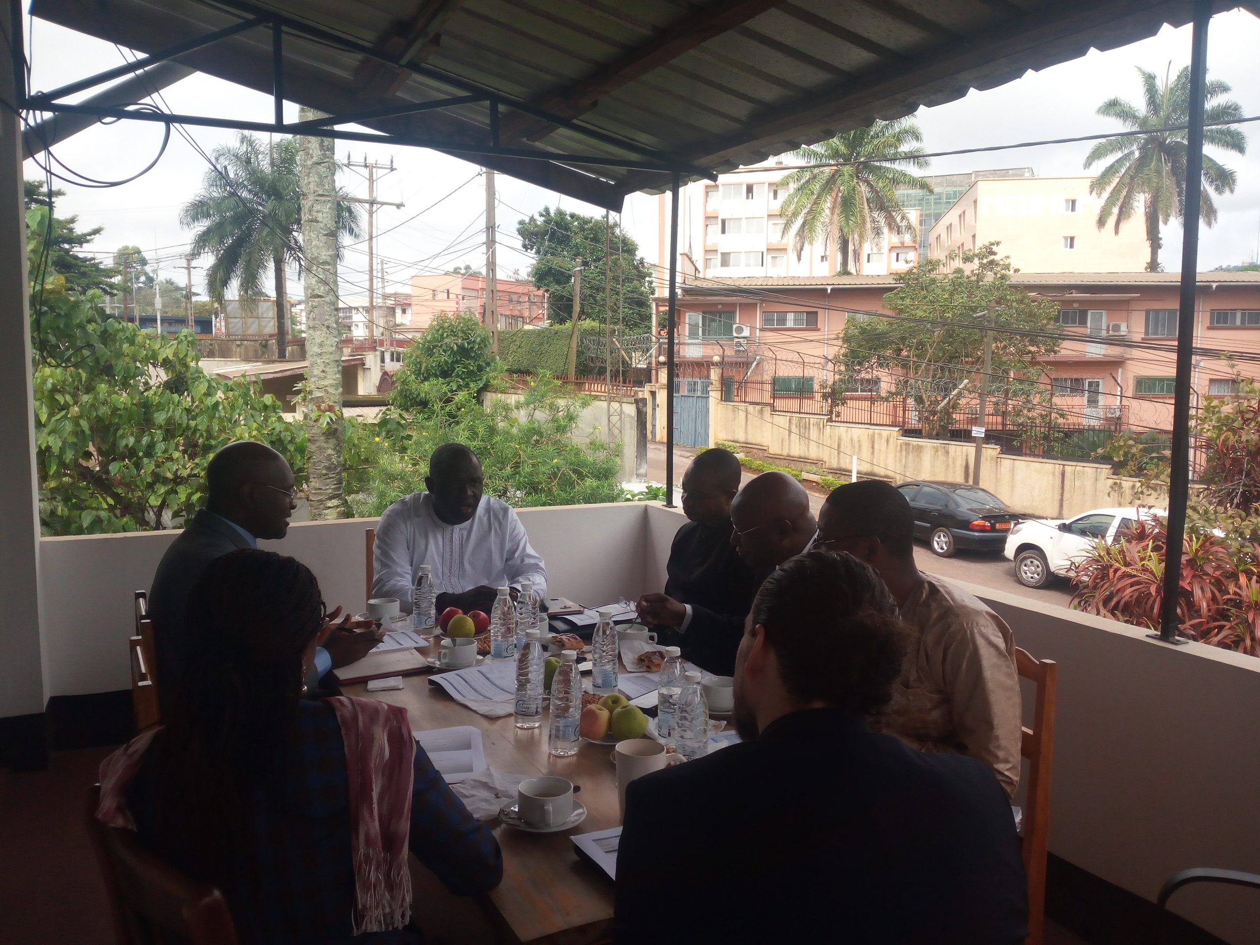 Встреча команды L4UHC в Камеруне