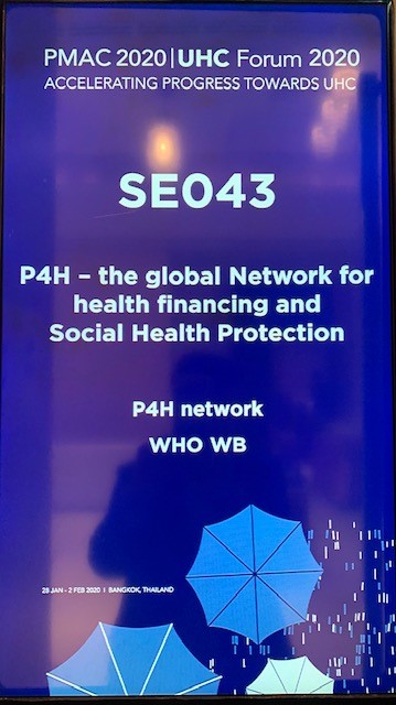 Événement parallèle sur P4H lors de l’ACGA 2020 à Bangkok
