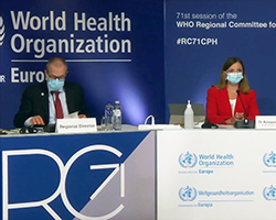 The Small Countries Initiative leaders discussed universal health coverage and lessons learnt from the pandemic