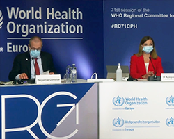 Los líderes de la Iniciativa en favor de los países pequeños debatieron sobre la cobertura sanitaria universal y las lecciones aprendidas de la pandemia