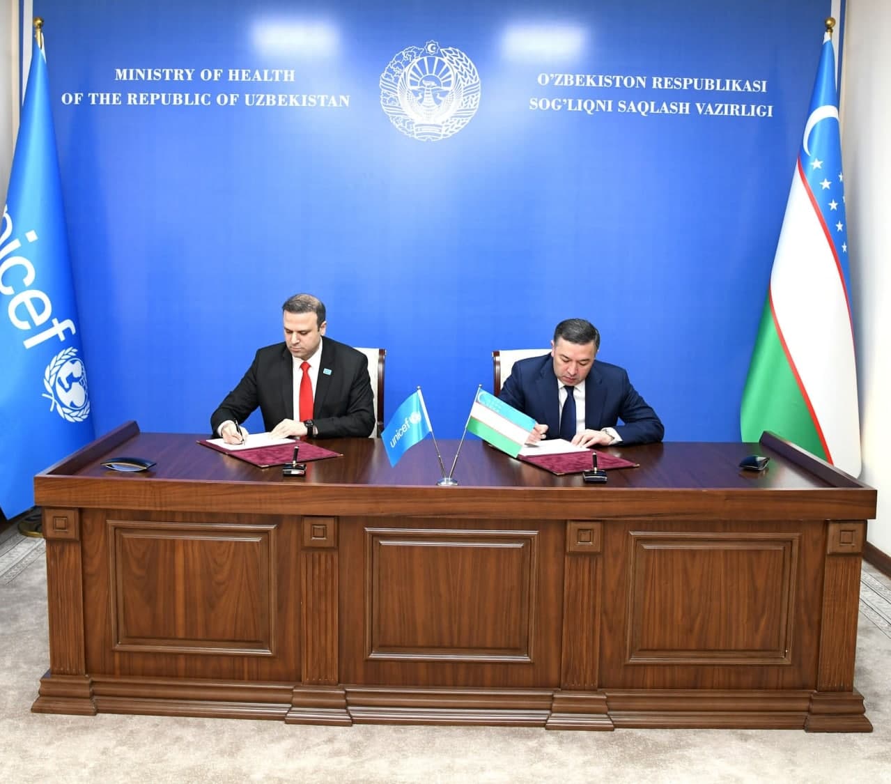 Uzbekistán aprueba una hoja de ruta de proyectos con UNICEF por valor de 102,5 millones de USD