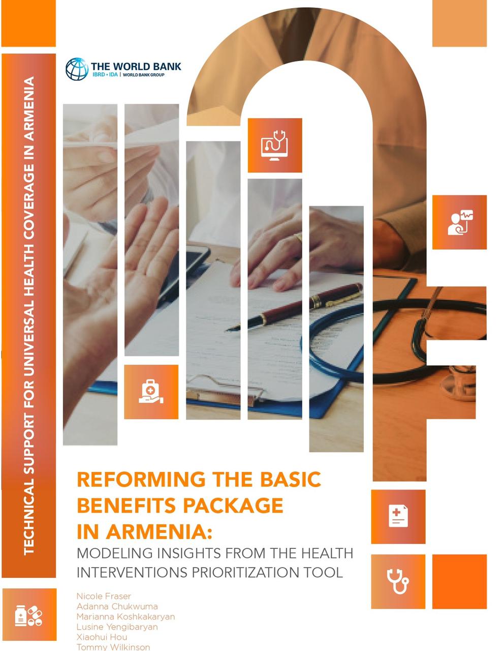 Recomendaciones basadas en la evidencia para que Armenia mejore el paquete de prestaciones básicas para la cobertura sanitaria universal