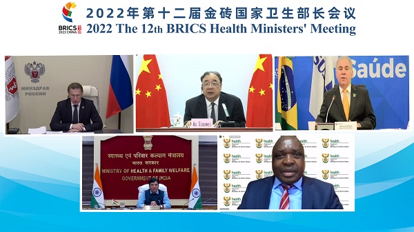 Le ministre russe de la santé s’est exprimé lors de la réunion des ministres de la santé des BRICS