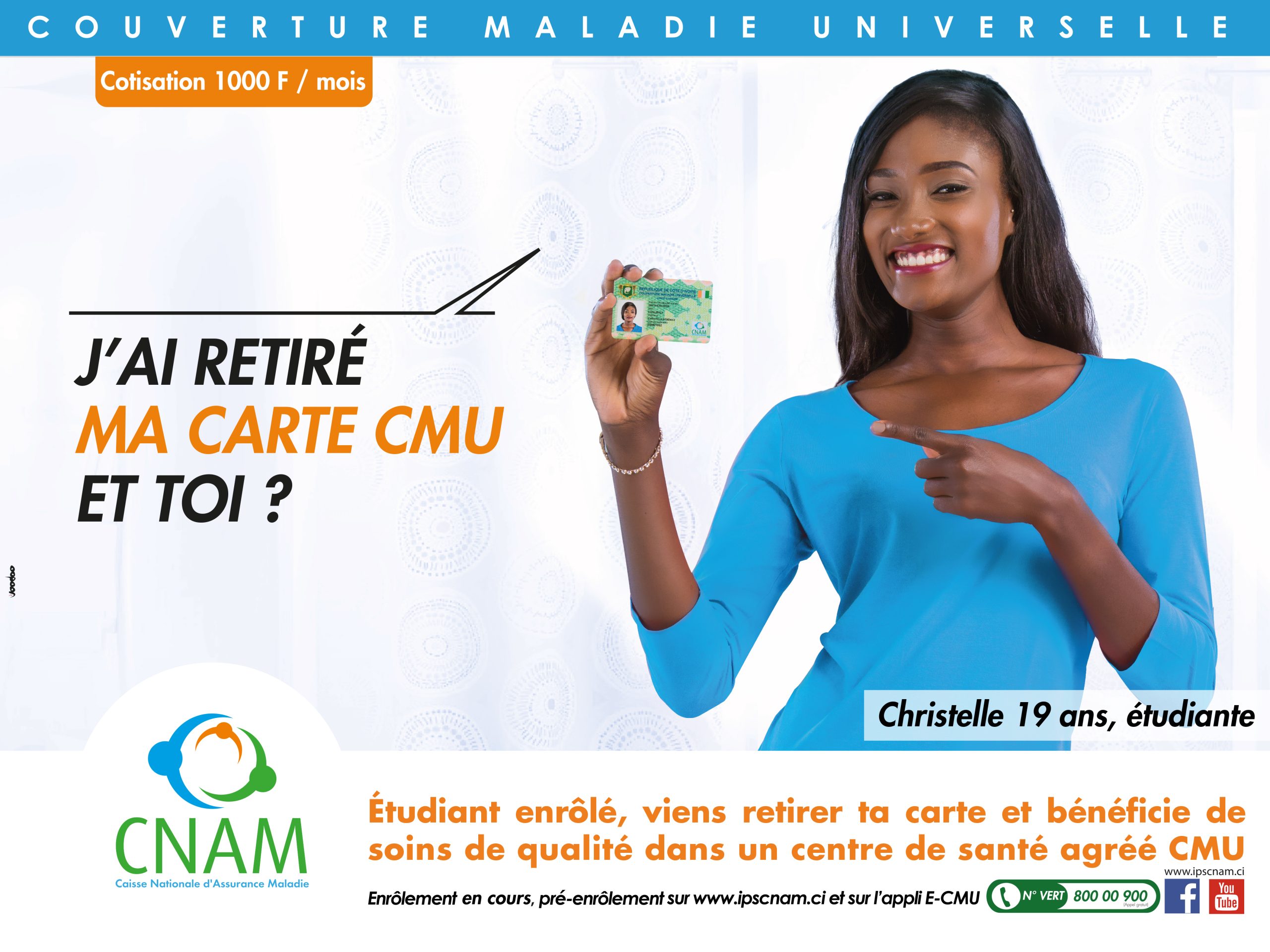 Prestations de la CNAM : voici le point de la situation en Côte d’Ivoire