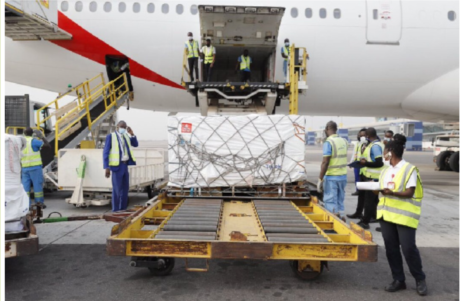 Quatre pays donateurs soutiennent le Ghana avec des vaccins Astrazeneca