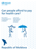 Étude nationale sur la protection financière en Moldavie