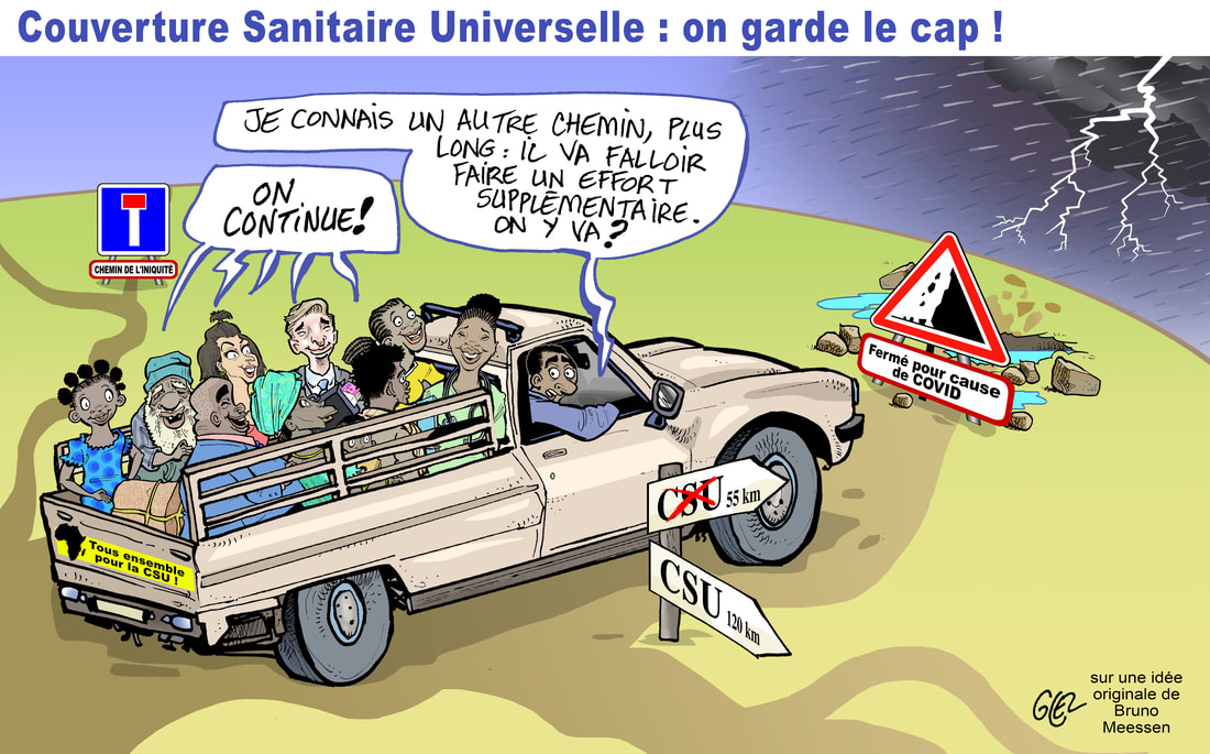 Progressing towards CSU in the era of COVID-19 in French-speaking Africa: what are the major challenges?