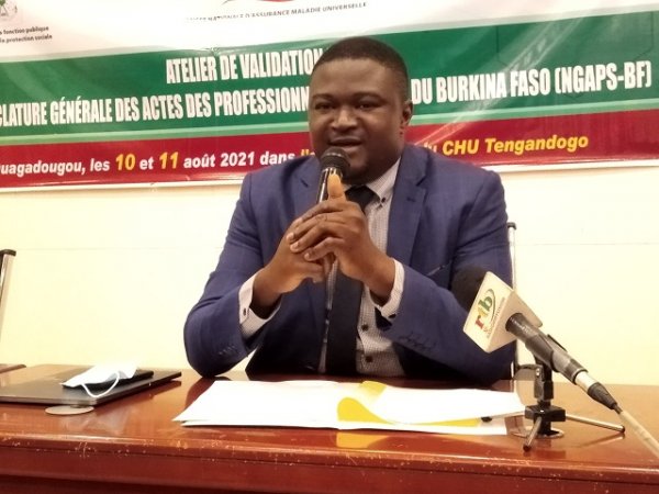 Burkina Faso: Towards validation of a general nomenclature of acts for healthcare professionals