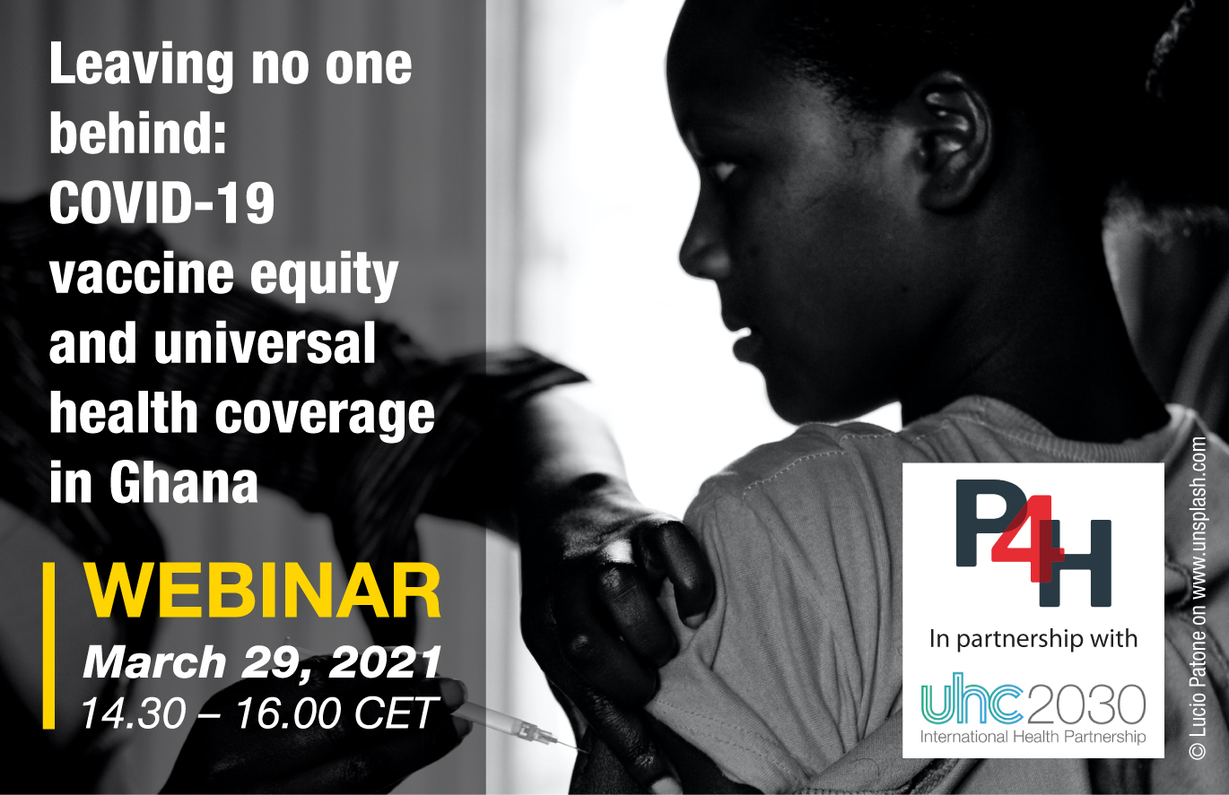 Ne laisser personne de côté : L’équité du vaccin COVID-19 et la couverture sanitaire universelle au Ghana