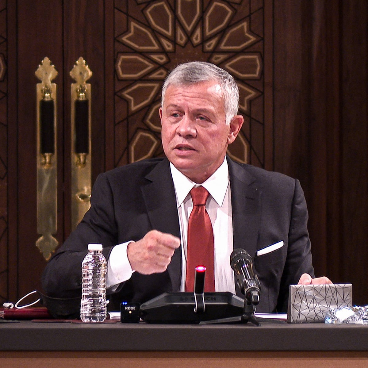 King urges reaching universal health coverage within specific time frame in Jordan