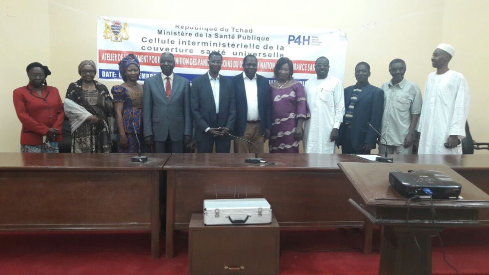 Lanzamiento de talleres sobre la definición de cestas de cuidados para los regímenes de seguro de enfermedad en Chad