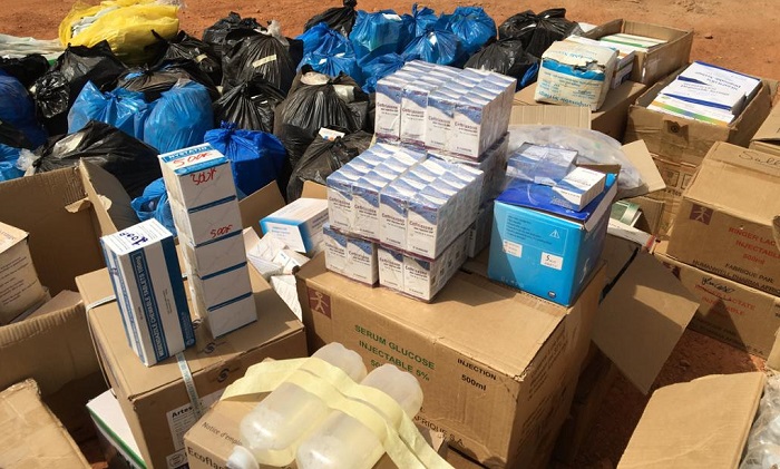 Gratuité des soins : des produits retrouvés dans des cabinets illégaux à Ouagadougou