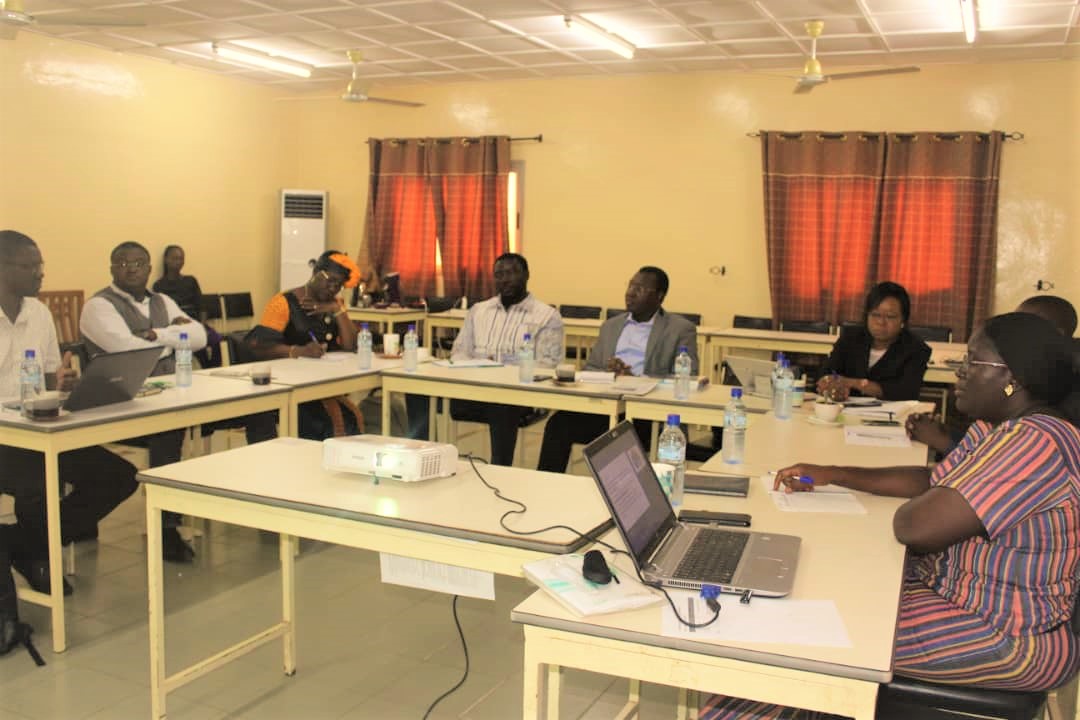 First meeting of the Leadership Team for the CSU back in Ouagadougou after Module 1