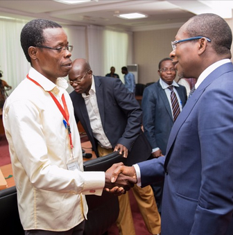 Meeting of the Head of State H.E.M Patrice TALON with health unions on Sunday, November 13, 2017.