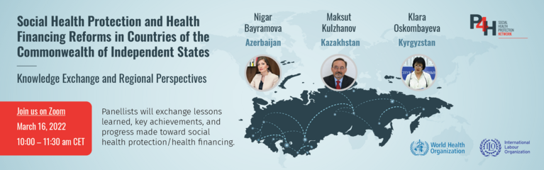 WEBINAR #1 on Social Health Protection and Health Financing Reforms in the CIS