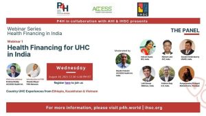 Serie de seminarios web 1: Financiación sanitaria para la cobertura sanitaria universal en la India