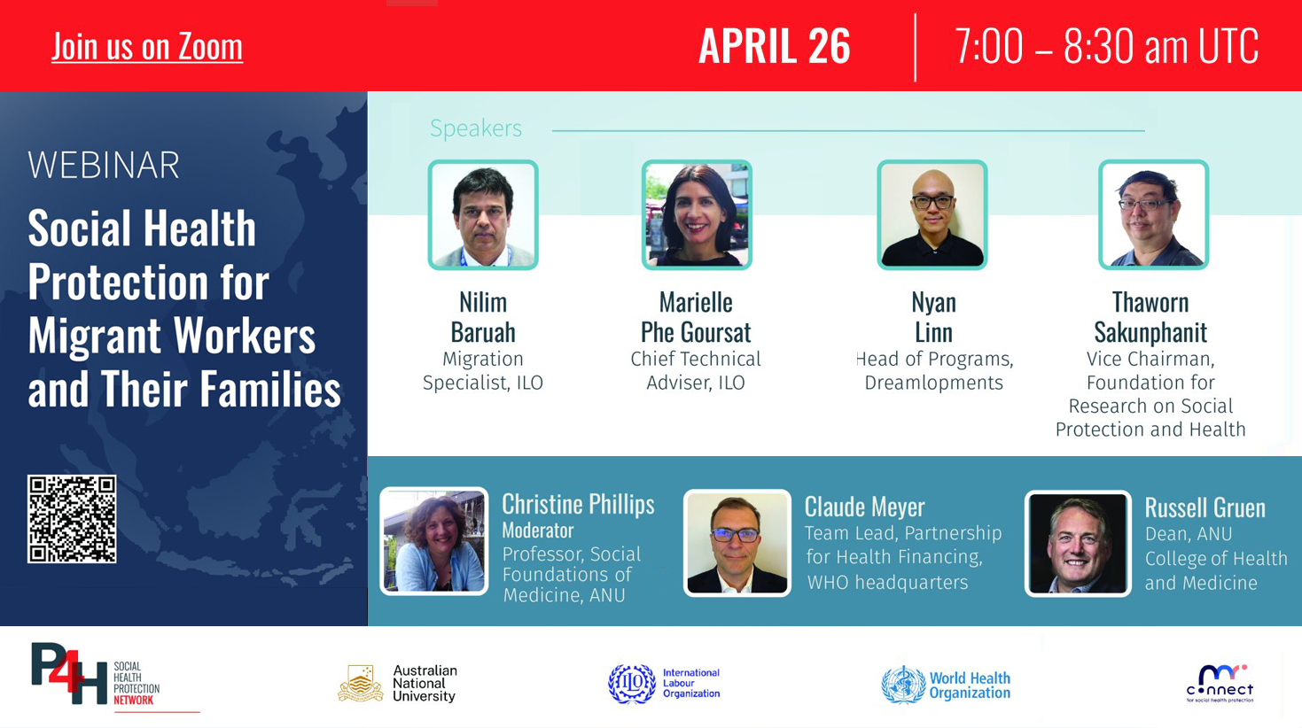 Webinar 1: Social Health Protection for Migrant Workers & their Families