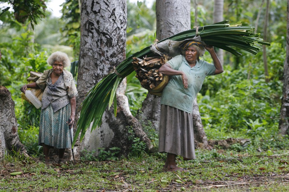 Gasto en protección social en los países insulares del Pacífico y Timor Oriental