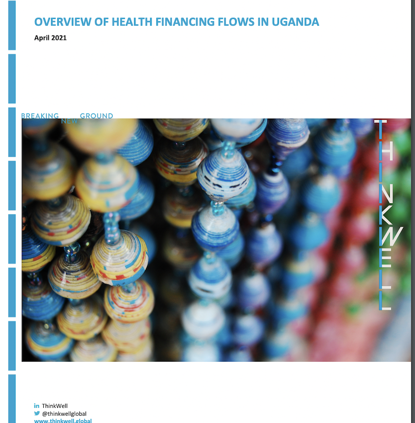 Overview of health financing flows in Uganda
