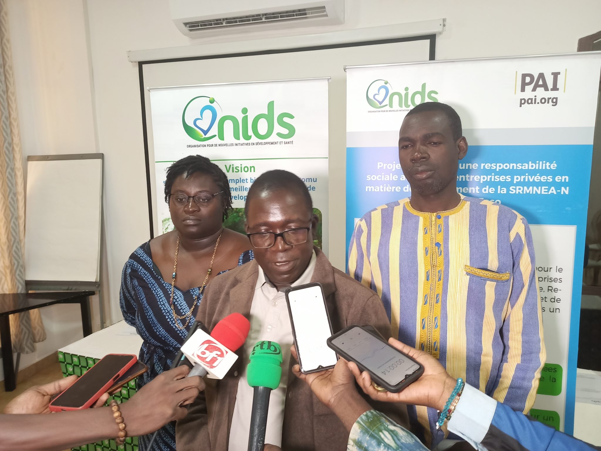 A plea for Burkinabe companies to finance health care