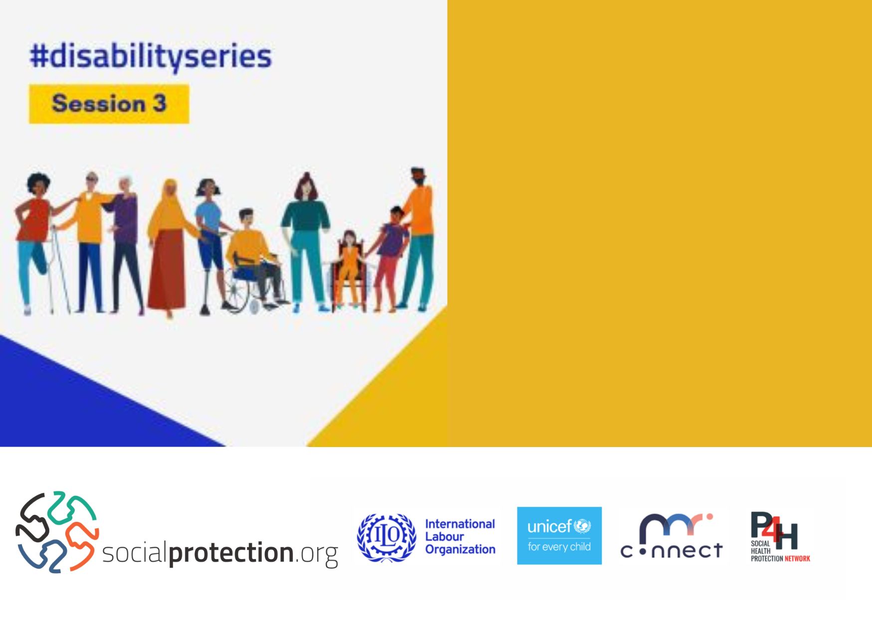 Webinaire – L’équité en matière de santé pour tous : Faire progresser la protection sociale de la santé pour les personnes handicapées