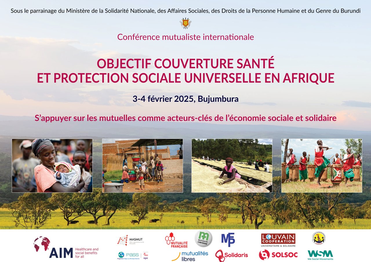 Conférence mutualiste internationale de Bujumbura : 3-4 février 2025
