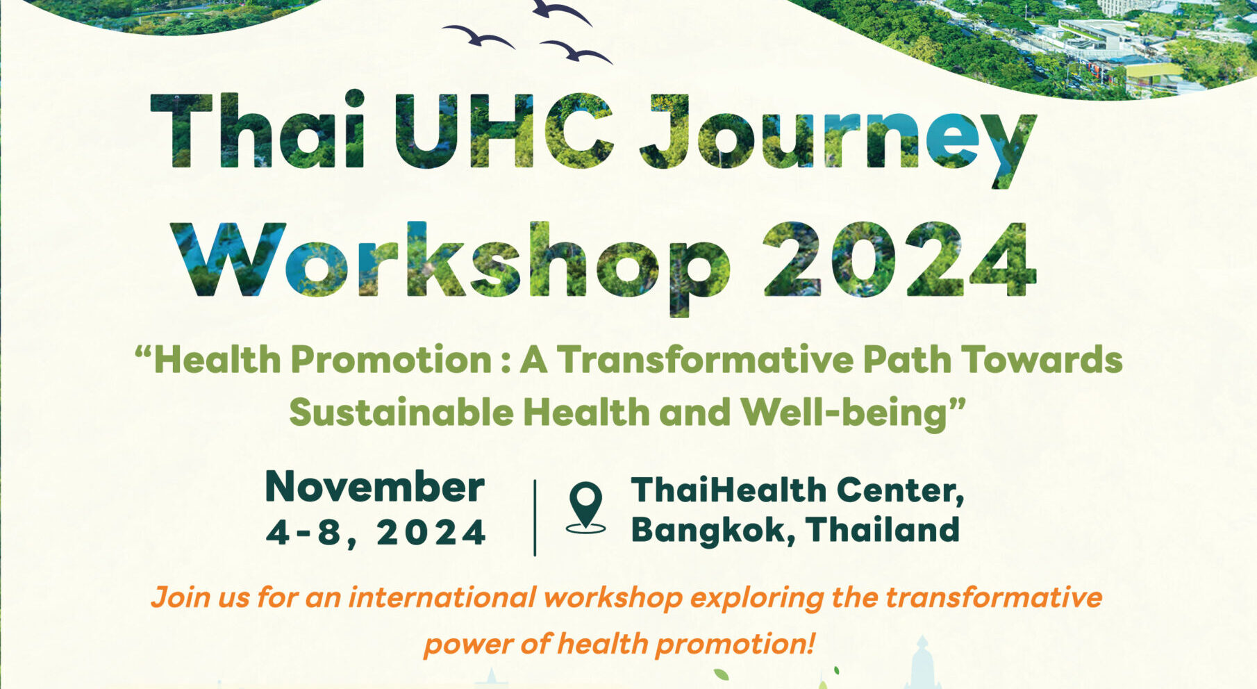 Atelier sur le parcours de la santé publique en Thaïlande en novembre 2024