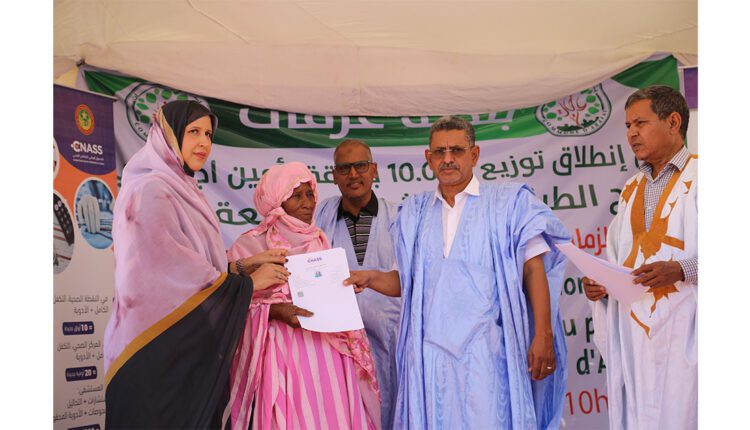 Mauritania: distribución de 10.000 tarjetas sanitarias