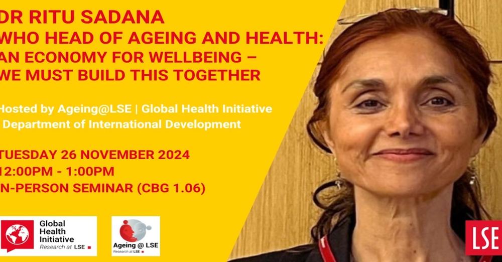 Building an economy for well-being: A seminar with Dr. Ritu Sadana