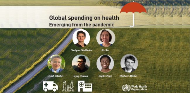 Séminaire en ligne de l’OMS sur les principales conclusions du Rapport sur les dépenses mondiales de santé 2024