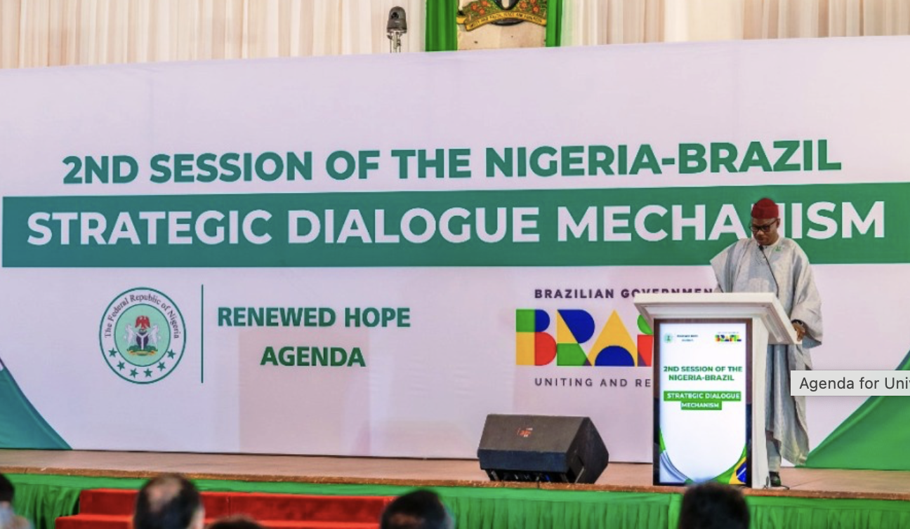 Nigeria busca estrechar los lazos sanitarios con Brasil y presenta una audaz agenda para la Cobertura Sanitaria Universal