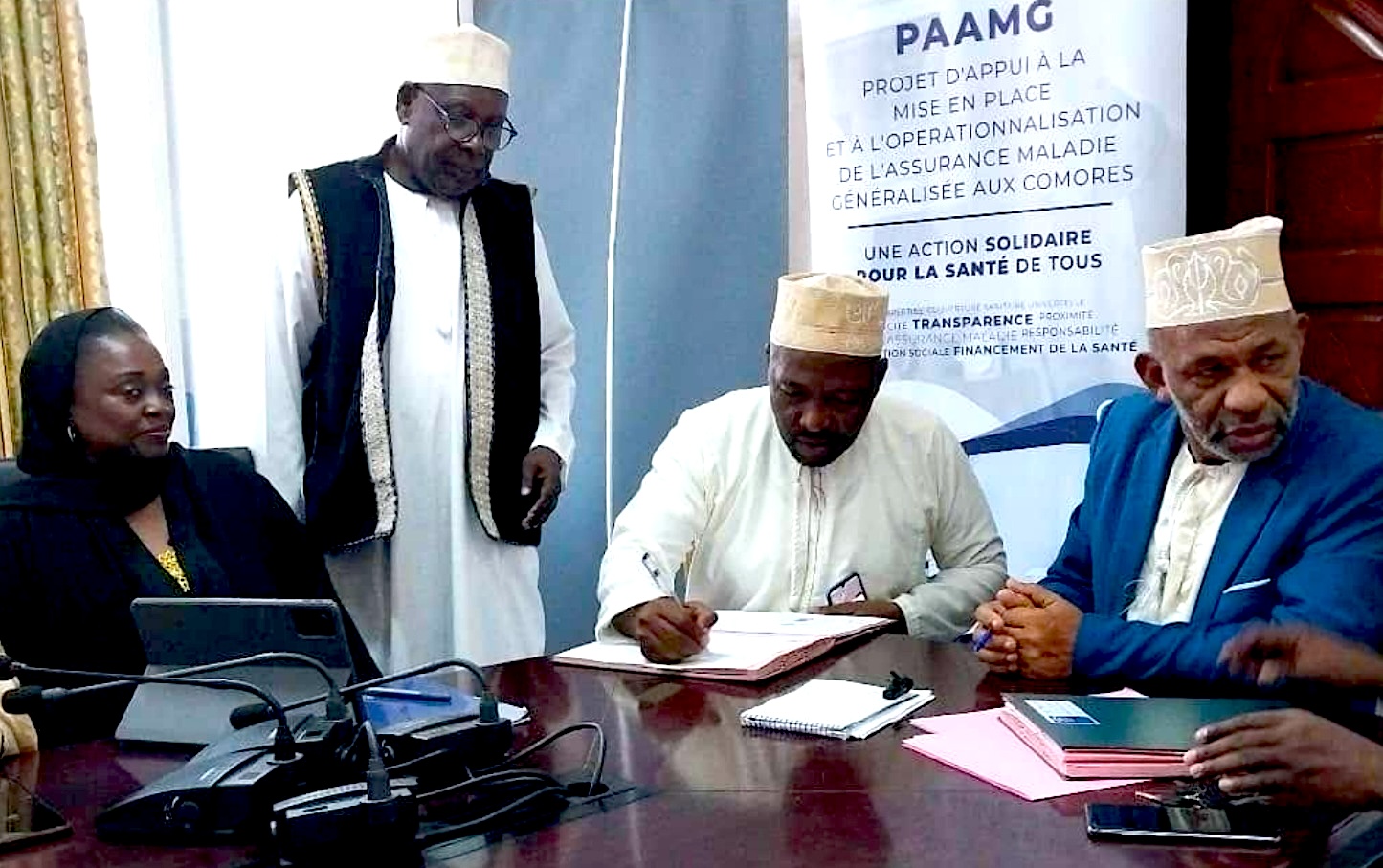 Pilot phase of health insurance in Comoros